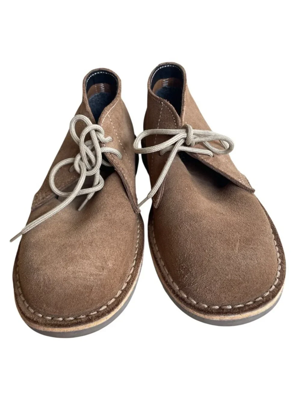 Veldskoen Suede Leather Chukka Boots Men's 6 EU 38 Classic Heritage Tan Lace UP